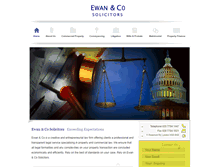 Tablet Screenshot of ewanandco.co.uk